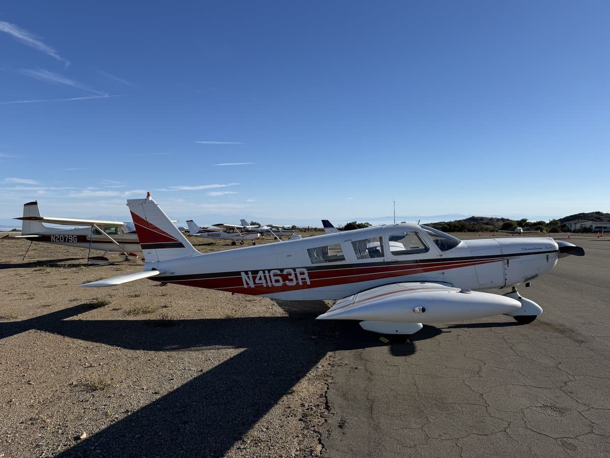 N4163R on the Catalina Island ramp